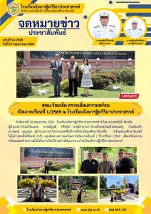 63/2569 ต้อนรับคณะนิเทศ สพม.ร้อยเอ็ด เตรียมความพร้อมเปิดเทอม 1/2569